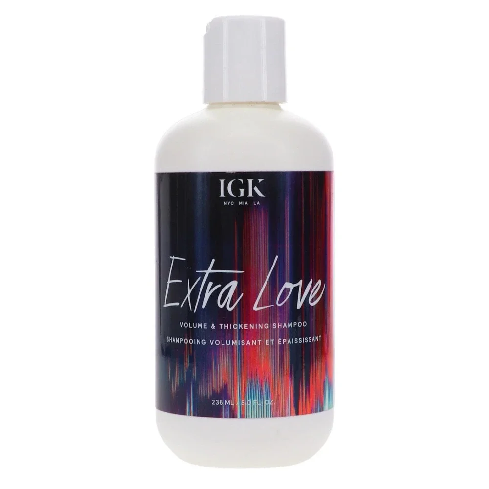 IGK Extra Love Volume & Thickening Shampoo 8 Oz Volumizing Fine‎ Hair Salon Care